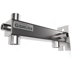 Консоль настенная, для расширительного бака Gidruss BKSS 24D.BASIS, сталь нержавеющая