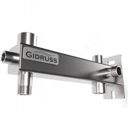 Кронштейн настенный, для расширительного бака Gidruss, сталь нержавеющая