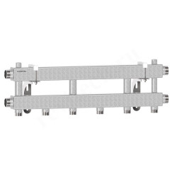 Распределительная гребенка Gidruss MK-100 3 1 1/4"х1", 4вых., сталь черная