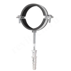 Хомут SVK, D41-46 мм (1 1/4"), сталь, c вкладышем, M8, со шпилькой