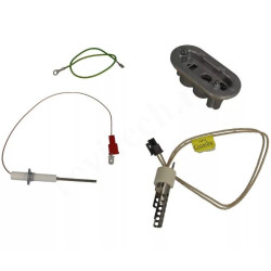 Комплект смотрового отверстия с электродом розжига и ионизации GB162 50-100 кВт, Buderus