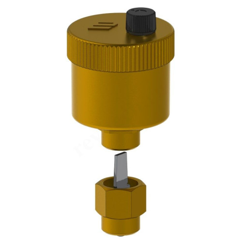 Воздухоотводчик резьб. 1/2", PN8, Watts INTERVENT NT/R, латунь, отсекающий