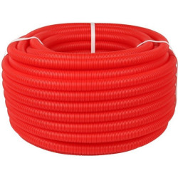Гофротруба Аркос DN24 x 4,0 PN10 (бухта 120 м), красная, для труб D16 мм