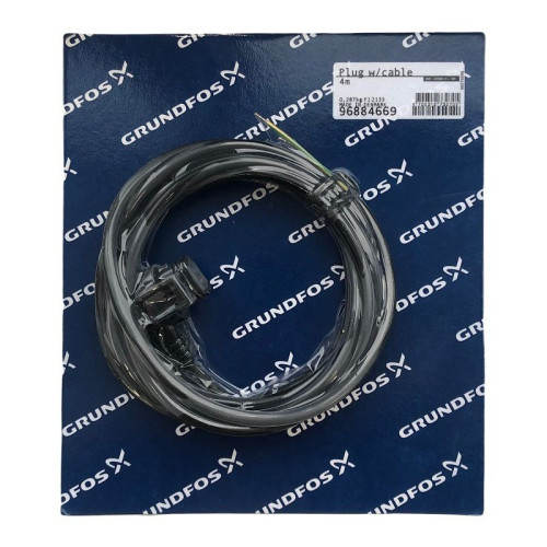 Штекер ALPHA угловой, Grundfos (кабель 4м)