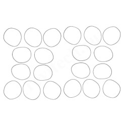 Уплотнение кольцевое, Bulk - O-ring EPDM 194x3, Grundfos