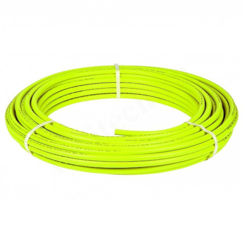 Труба металлопластиковая Henco СТАНДАРТ DN20 x 2,0 PN16 (бухта 50 м), PE-Xc / Al / PE-Xc, желтая