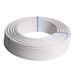 Труба металлопластиковая Henco RIXc DN20 x 2,0 PN10 (бухта 100 м), PE-Xc / Al / PE-Xc, белая