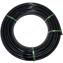 Труба из сшитого полиэтилена WAAG Black DN25 x 3,5 PN10 (кусок 2м) PE-Xa / EVOH, черная
