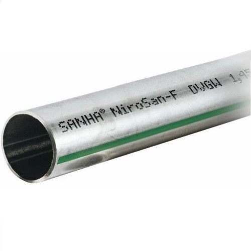 Труба нержавеющая Sanha NiroSan 9000 DN54 x 1,5 PN16 (штанга 6 м), AISI 316L