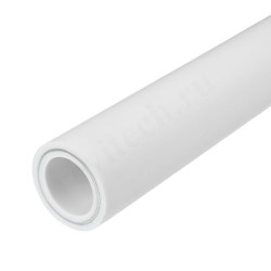 Труба полипропиленовая RTP DN25 x 4,2 PN25 (штанга 4м) PP-R / Al / PP-R, белая, арм. алюминием
