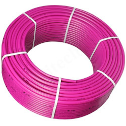 Труба из полиэтилена повышенной термостойкости RTP DN20 x 2,0 PN16 (бухта 200м) PE-RT / EVOH, фиолет