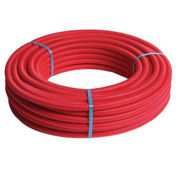 Труба металлопластиковая Henco СТАНДАРТ DN16 x 2,0 PN16 (бухта 100 м), PE-Xc / Al / PE-Xc, белая, в