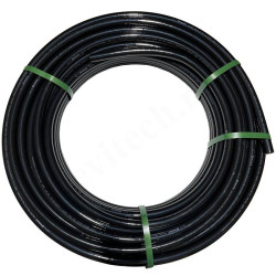 Труба из сшитого полиэтилена WAAG Black DN25 x 3,5 PN10 (бухта 50 м), PE-Xa / EVOH, черная