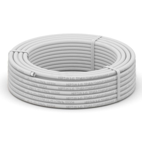 Труба гофрированная из нерж. стали Stahlmann Base DN20 x 0,3 PN15 отожженная (бухта 30 м)