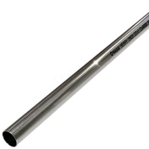 Труба нержавеющая WAAG Heavy Inox DN22 x 1,2 PN16 (штанга 4м) AISI 304, глянцевая