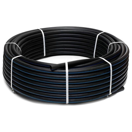 Труба ПНД RTP DN20 x 2,0 PN16 (бухта 100 м), PE-HD, черная, для питьевой воды