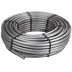 Труба из полиэтилена повышенной термостойкости RTP DN16 x 2,0 PN16 (бухта 200м) PE-RT, серая