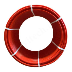 Труба из полиэтилена повышенной термостойкости WAAG Floor DN16 x 2,0 PN8 (бухта 200м) PE-RT, красная