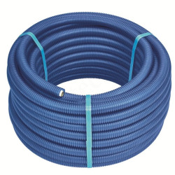 Труба металлопластиковая Henco RIXc DN16 x 2,0 PN10 (бухта 100 м), PE-Xc / Al / PE-Xc, белая, в сине