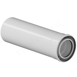 Удлинитель дымохода WAAG DN110/160 x  L0,5м, (для конденс.котла)