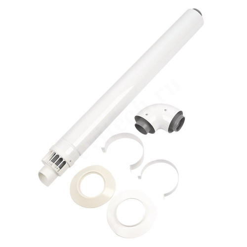 Дымоход в сборе Ariston DN60/100 x  L0,75м, (для конденс.котла)
