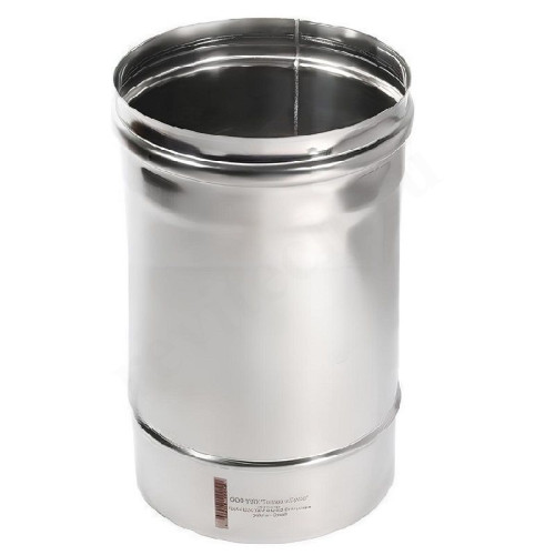Удлинитель дымохода Теплов и Сухов DN250 x L0,25м