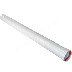 Удлинитель дымохода WAAG DN80 x  L1м