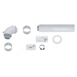 Дымоход в сборе Vaillant DN60/100 x  L0,5м, (для конденс.котла)