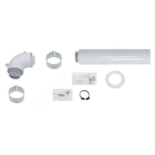 Дымоход в сборе Vaillant DN60/100 x  L0,5м, (для конденс.котла)