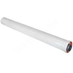 Удлинитель дымохода WAAG DN60/100 x  L1м