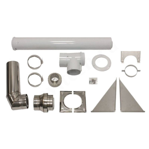 Дымоход в сборе Vaillant DN80/125 x  L1м, (для конденс.котла)