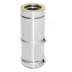 Удлинитель дымохода Теплов и Сухов DN250/310 x L0,45м