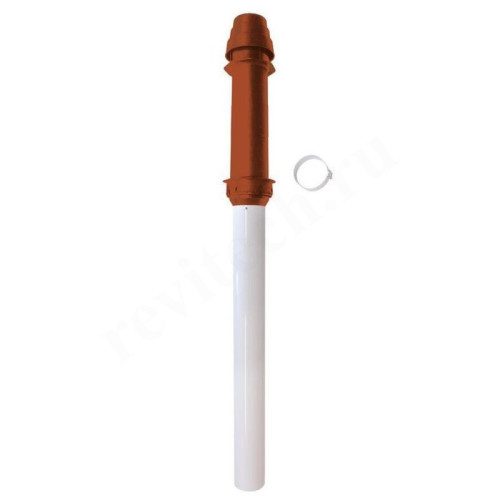 Труба с наконечником Vaillant DN60/100 x  L1,2м, (для конденс.котла)