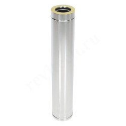 Удлинитель дымохода Теплов и Сухов DN200/260 x L1м