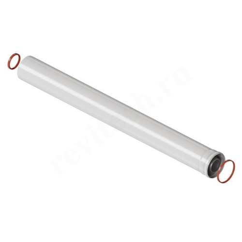 Удлинитель дымохода WAAG DN60/100 x  L1м