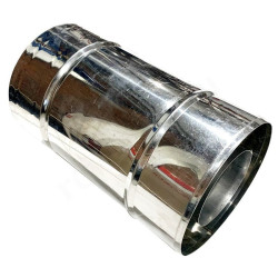 Удлинитель дымохода Jeremias DW-AL DN80/145 x  L0,25м, (для конденс.котла)