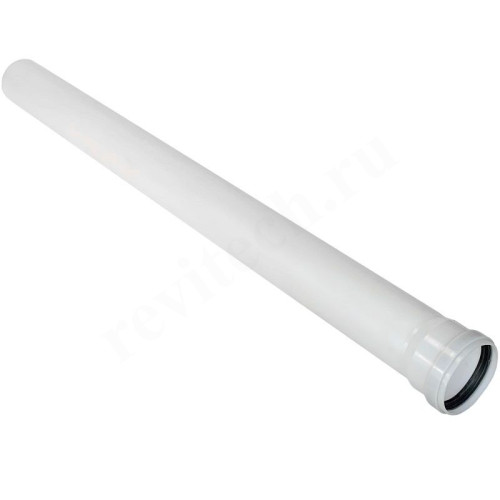 Удлинитель дымохода WAAG DN80 x  L1м, (для конденс.котла)