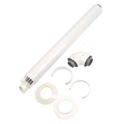 Дымоход в сборе Ariston DN60/100 x  L1м, (для конденс.котла)
