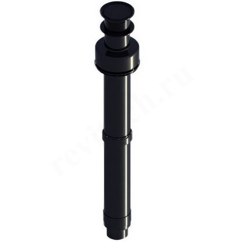 Труба с наконечником Ferroli DN60/100 x  L1м, (для конденс.котла)