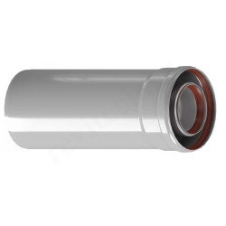 Удлинитель дымохода WAAG DN80/125 x  L0,25м