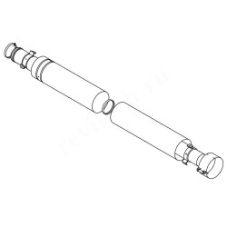 Удлинитель дымохода Protherm DN60/100 x L0,8м