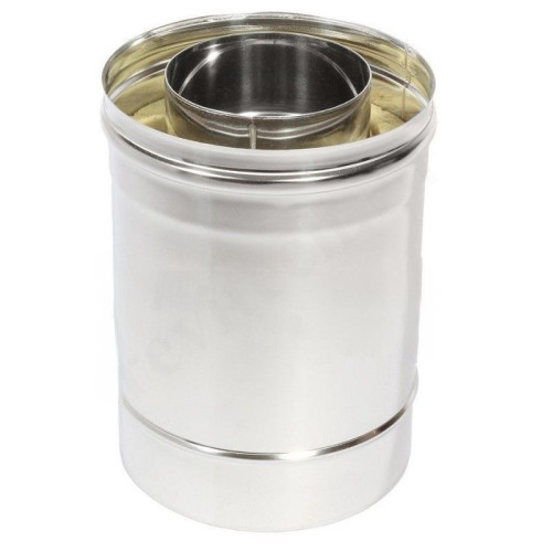 Удлинитель дымохода Теплов и Сухов DN250/350 x L0,25м