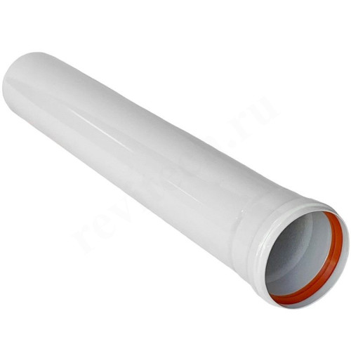 Удлинитель дымохода WAAG DN80 x  L0,5м