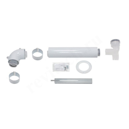 Дымоход в сборе Vaillant DN60/100 x  L0,5м, (для конденс.котла)