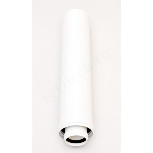 Удлинитель дымохода Ariston DN60/100 x  L0,5м, (для конденс.котла)