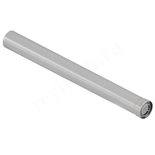 Удлинитель дымохода WAAG DN60/100 x  L1м, (для конденс.котла)