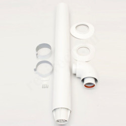 Дымоход в сборе Ariston DN60/100 x  L1м