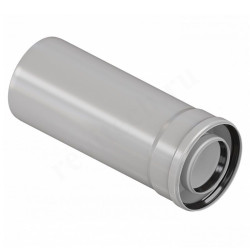 Удлинитель дымохода WAAG DN60/100 x  L0,25м, (для конденс.котла)