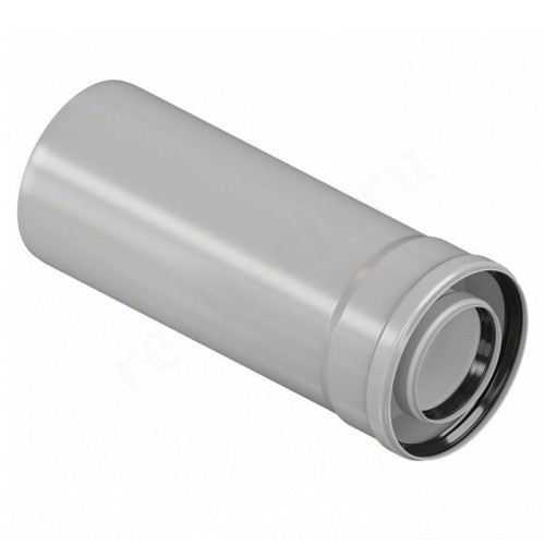 Удлинитель дымохода WAAG DN60/100 x  L0,25м, (для конденс.котла)