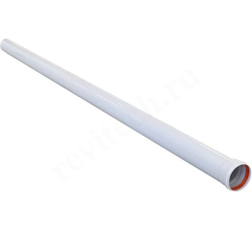 Удлинитель дымохода WAAG DN80 x  L2м